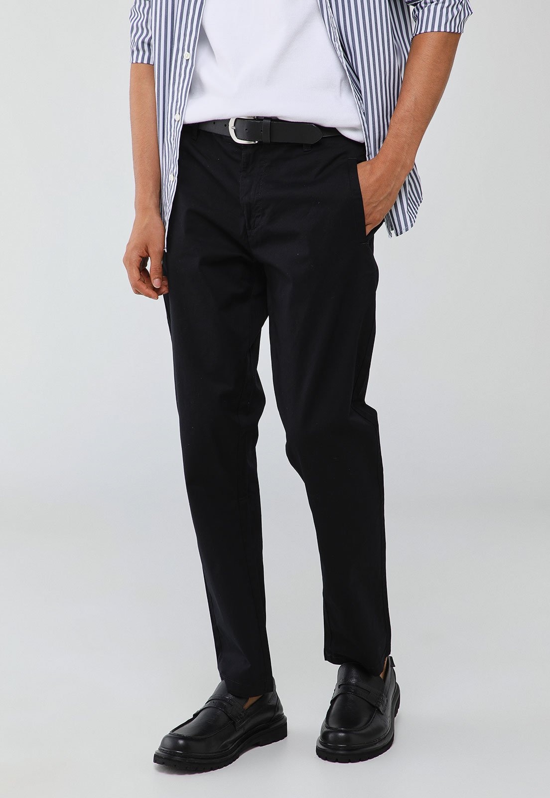 Imagem principal Calça Masculina Hering Slim Preta Hering preto