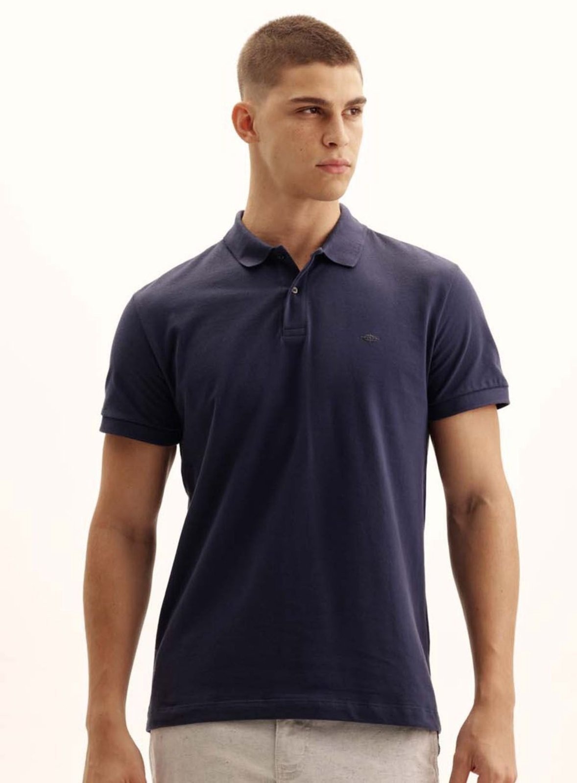 Imagem principal Polo Fit Piquet Triton Olympic Triton azul