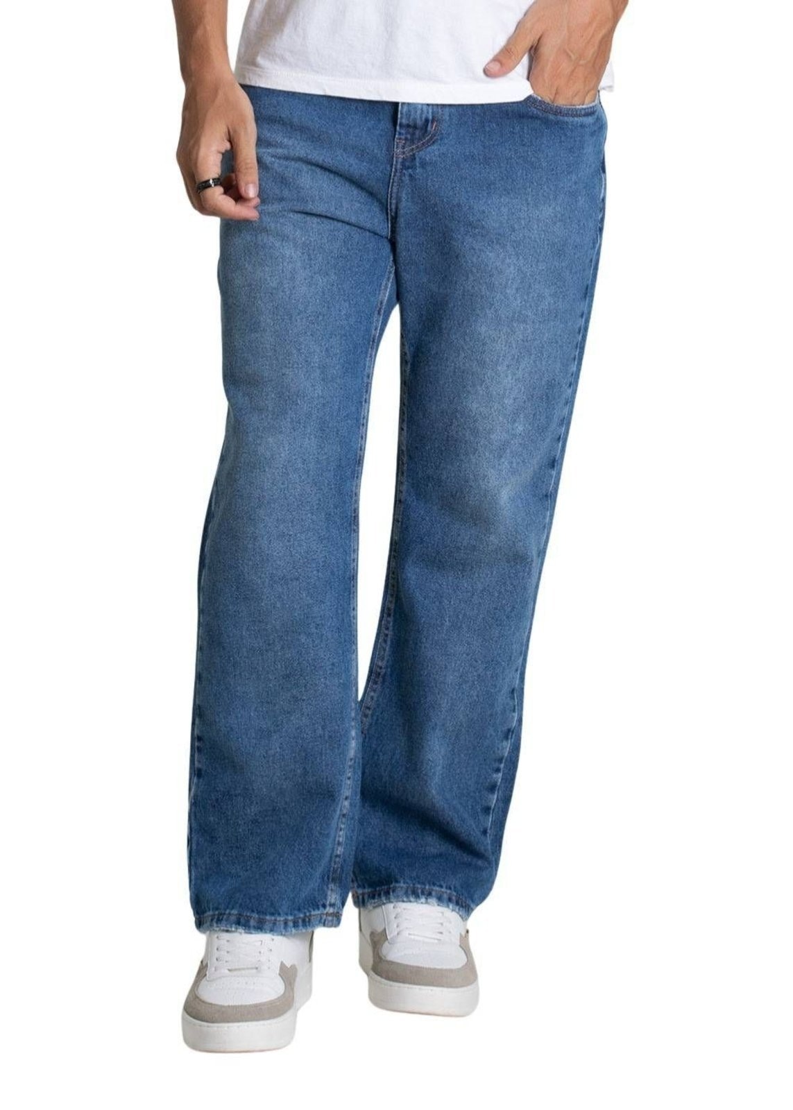Imagem principal Calça Jeans Sawary Baggy - 279306 Sawary azul