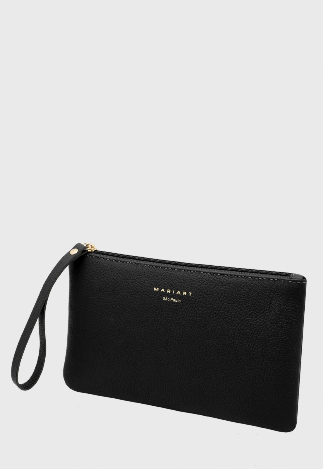 Imagem principal Bolsa Carteira Clutch Couro Mariart Cambuí Preta Mariart preto