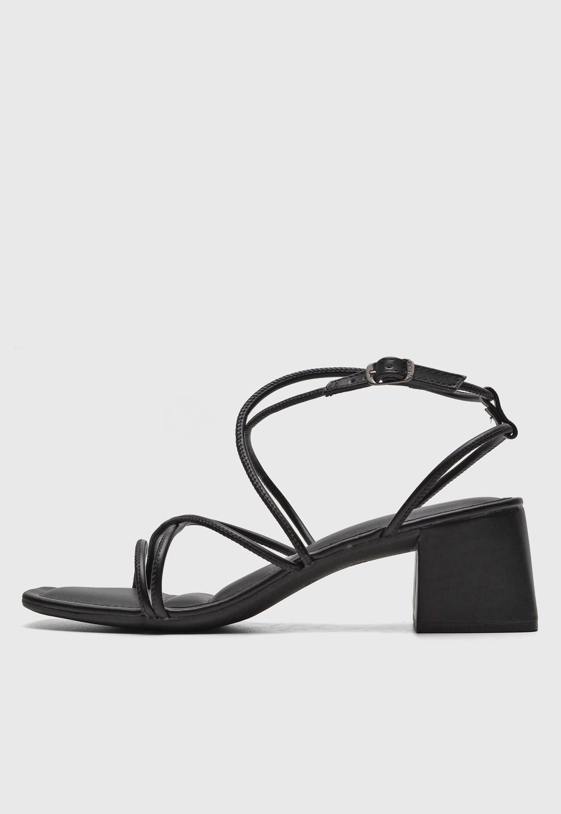 Imagem principal Sandália Via Uno Tiras Preta VIA UNO preto