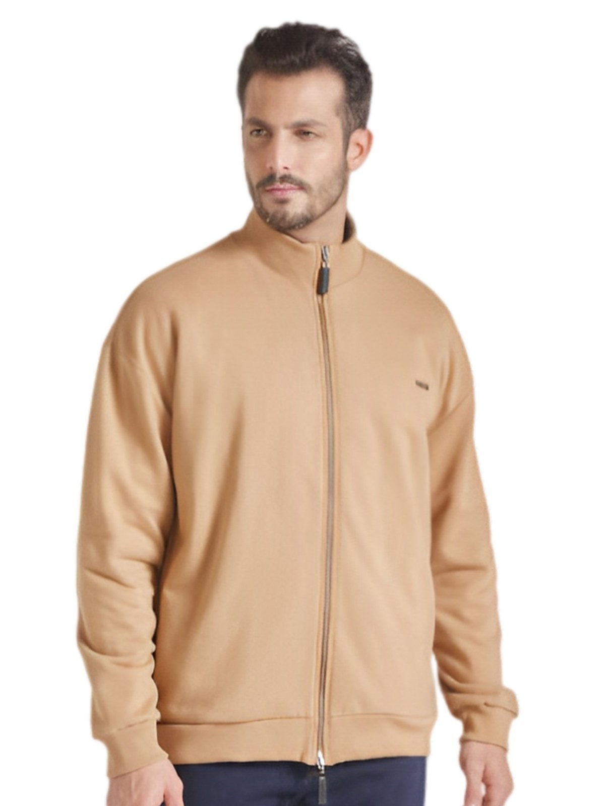 Imagem principal Moletom Forum Masculino Over Comfort Hoodie Classic Cáqui Forum bege