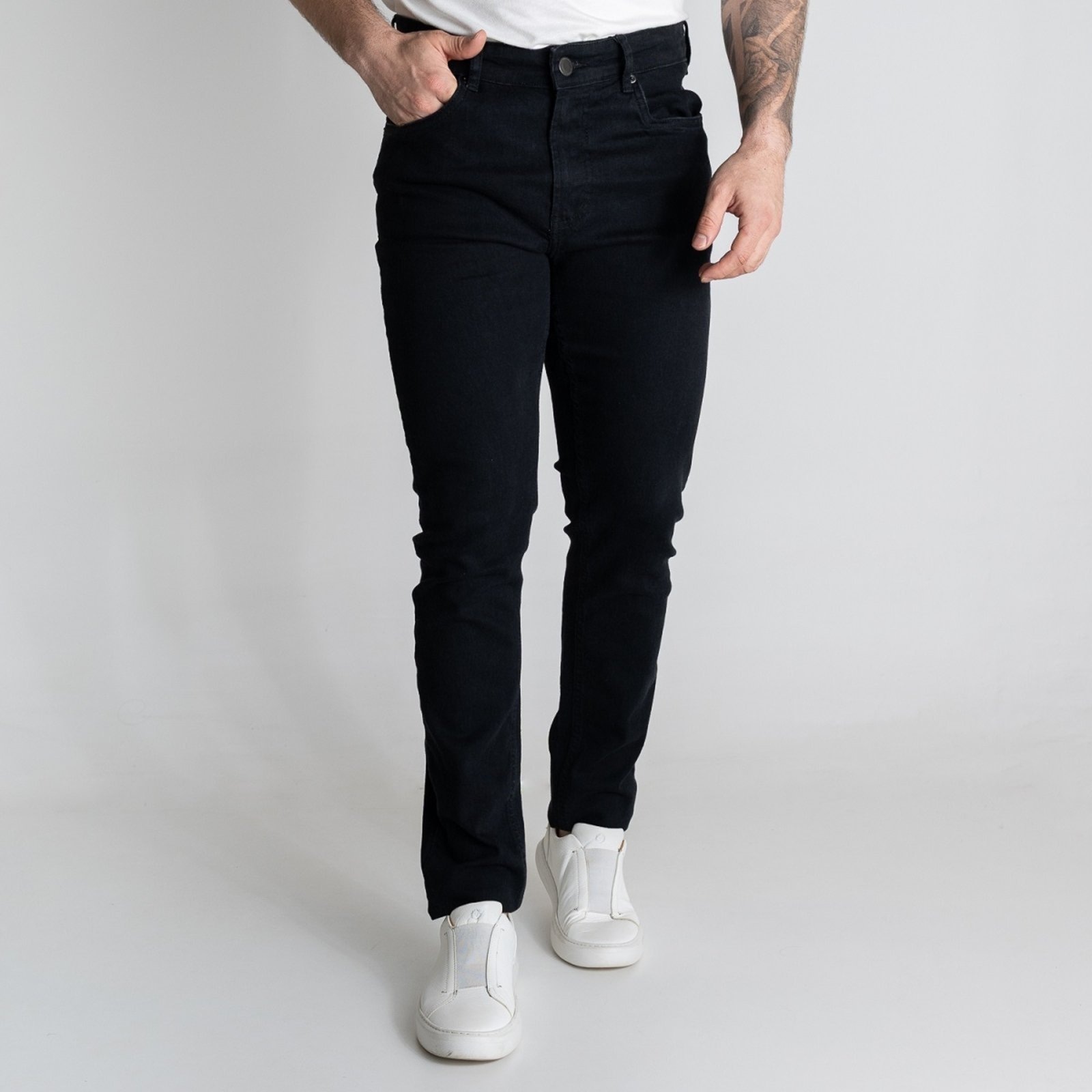 Imagem principal Calça VersatiOld Jeans Slim Preta VERSATIOLD preto