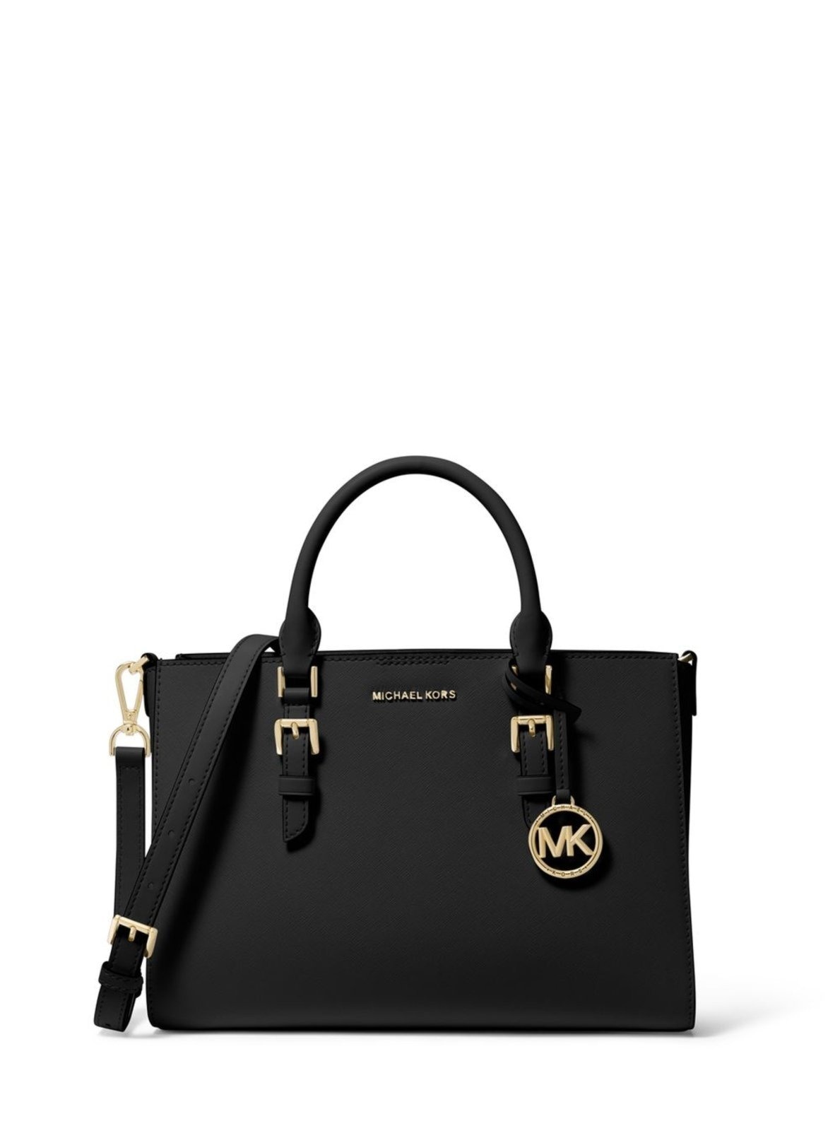 Imagem principal Bolsa Tiracolo Sally Média De Couro 30S3gyds8l001 Michael Kors preto