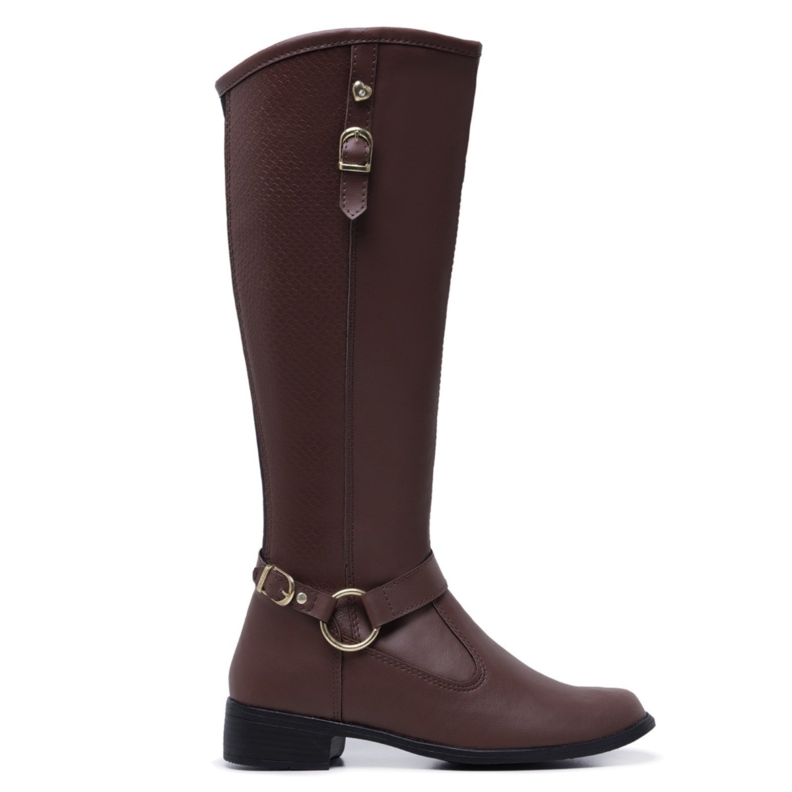 Imagem principal Bota Montaria Feminina Cano Longo Country Schiareli 11080 Cappuccino Schiareli marrom