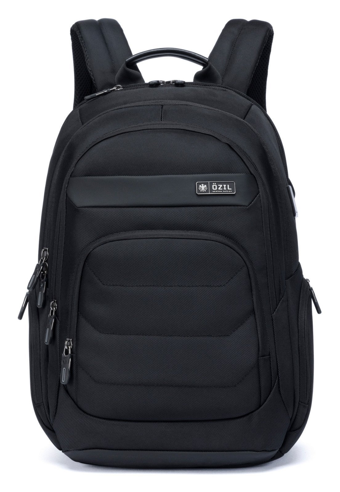 Imagem principal Mochila Esportiva Bolsa Passeio Viagem Espaçosa Resistente Moderna Ozil preto