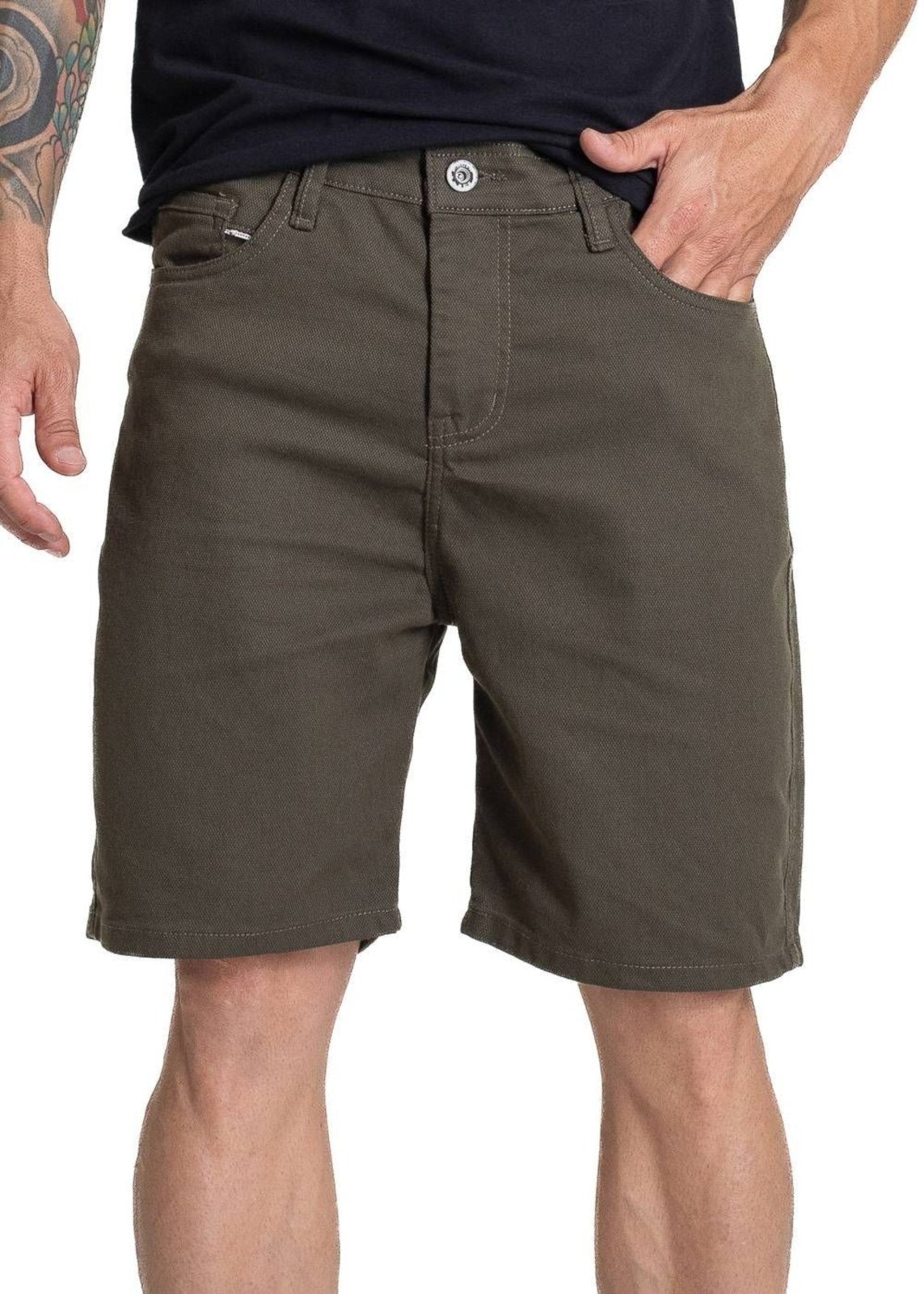 Imagem principal Bermuda Sarja Sawary - 282446 Sawary verde