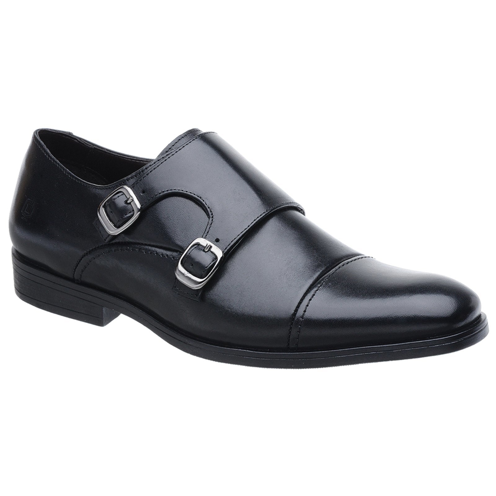 Imagem principal Sapato Masculino Monk Malbork Couro Solado Comfort 60412P Malbork preto