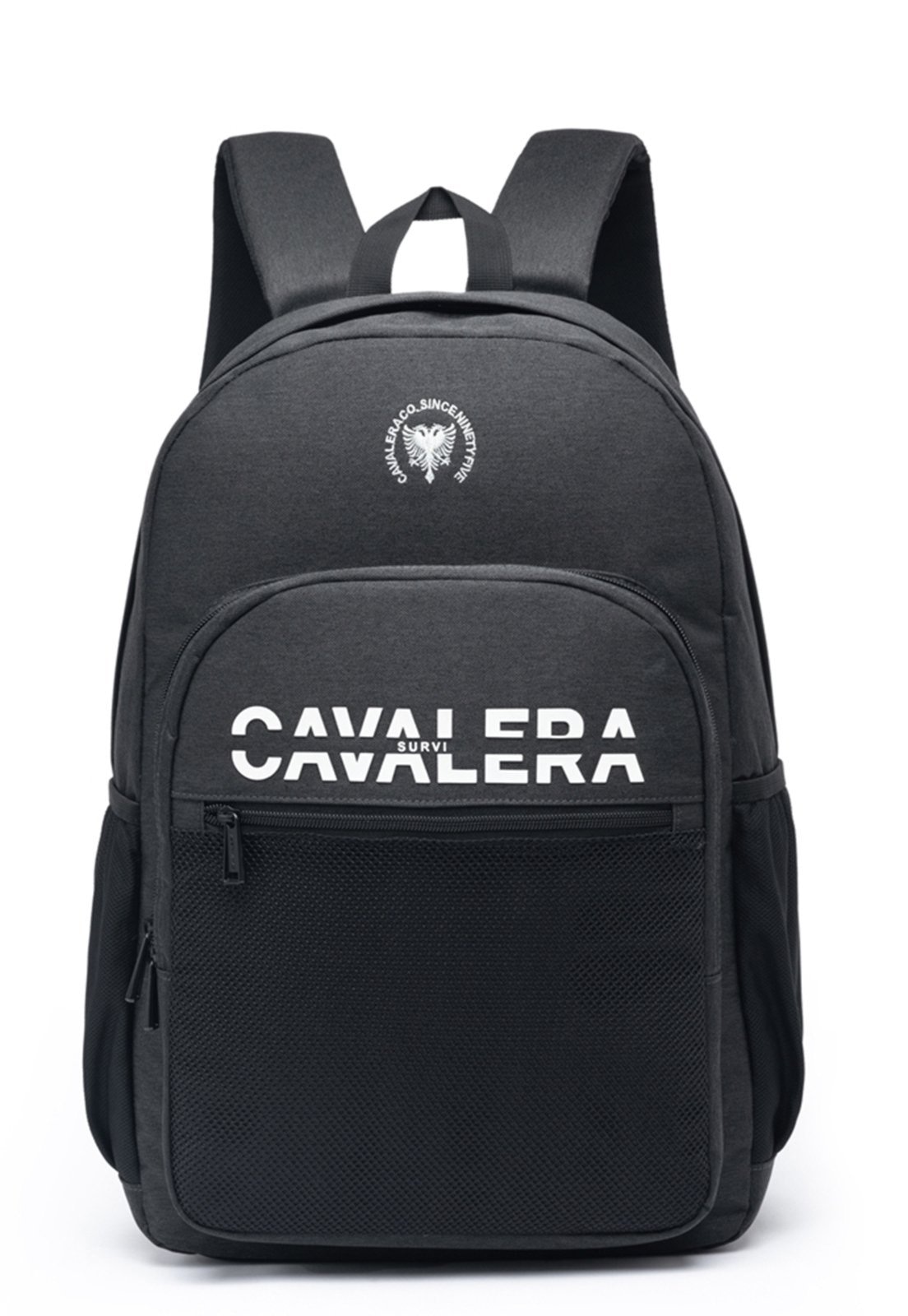 Imagem principal Mochila Escolar Cavalera Masculina Espaçosa Reforçada Cavalera preto