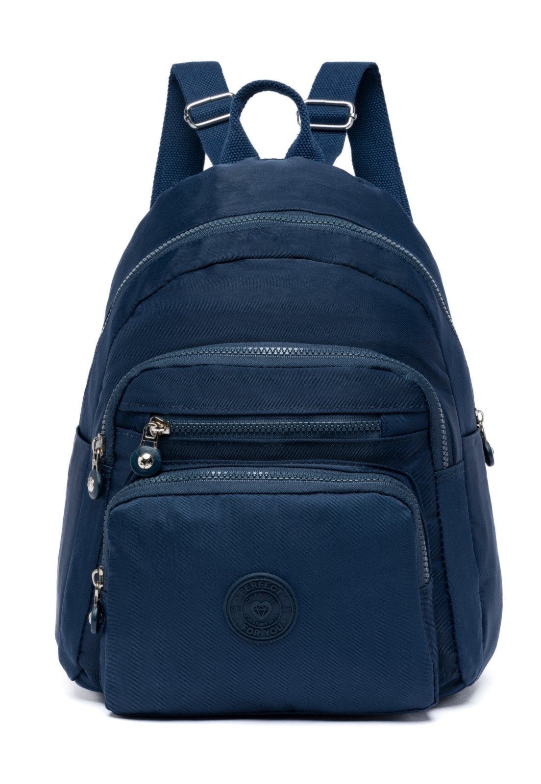 Imagem principal Mini Mochila Feminina Faculdade Reforçada Passeio Escolar Perfect For You azul