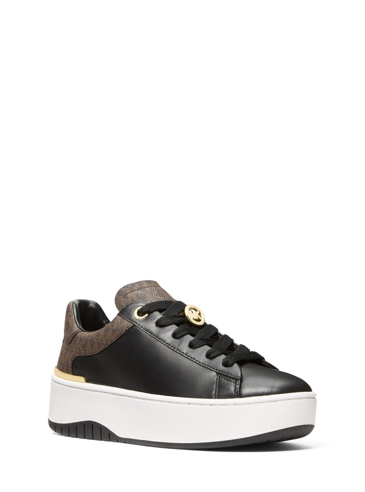 Imagem principal Tênis Dottie De Couro 43F5DTFS6L292 Michael Kors preto