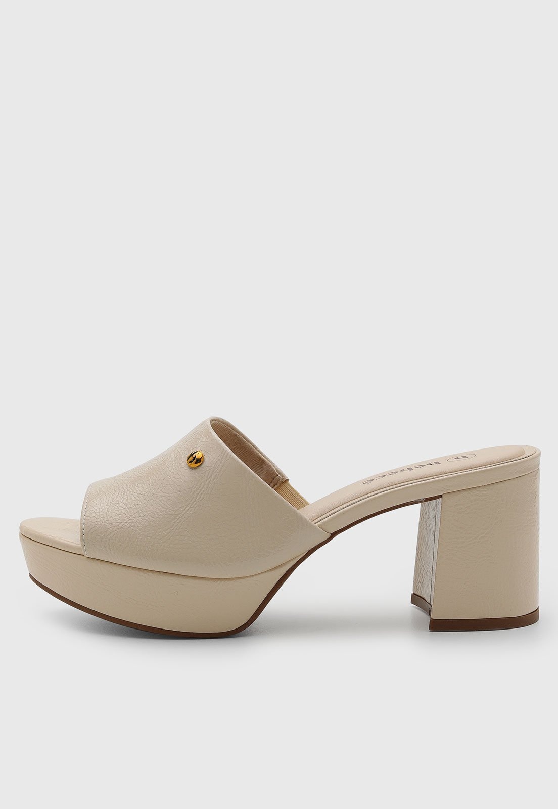 Imagem principal Tamanco Feminino cê Salto Médio Bloco Off White BEBECÊ off-white white