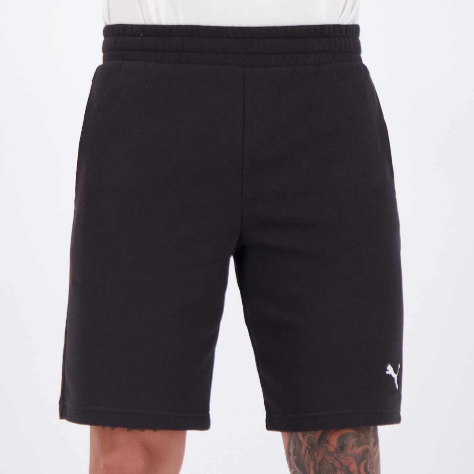 Imagem principal Bermuda Moletom Puma ESS 10 Preta Puma preto