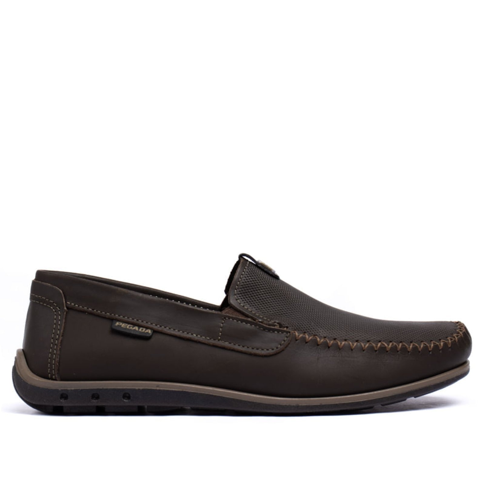 Imagem principal Mocassim Masculino Pegada Grans em Couro Escuro PEGADA marrom