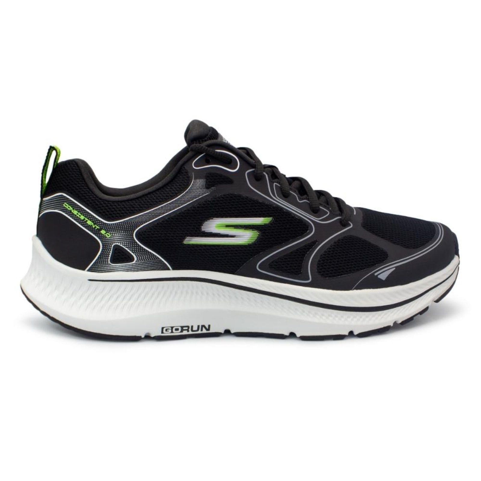 Imagem principal Tênis Skechers Masculino Go Run Consistent 2.0 Corrrida Skechers preto