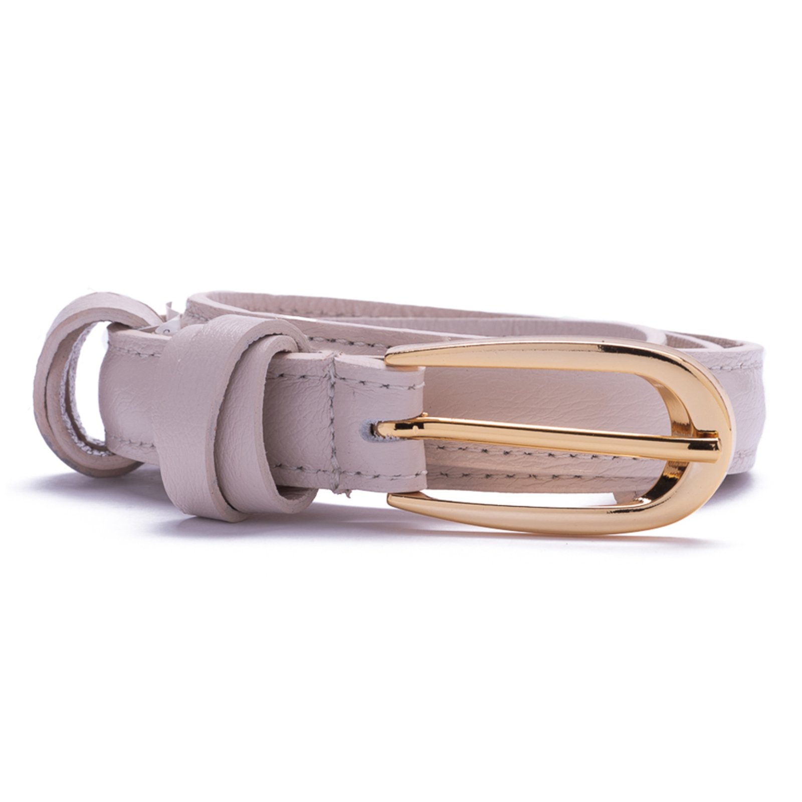 Imagem principal Cinto MY.NA Fivela Passante Couro Off White MY.NA off-white white