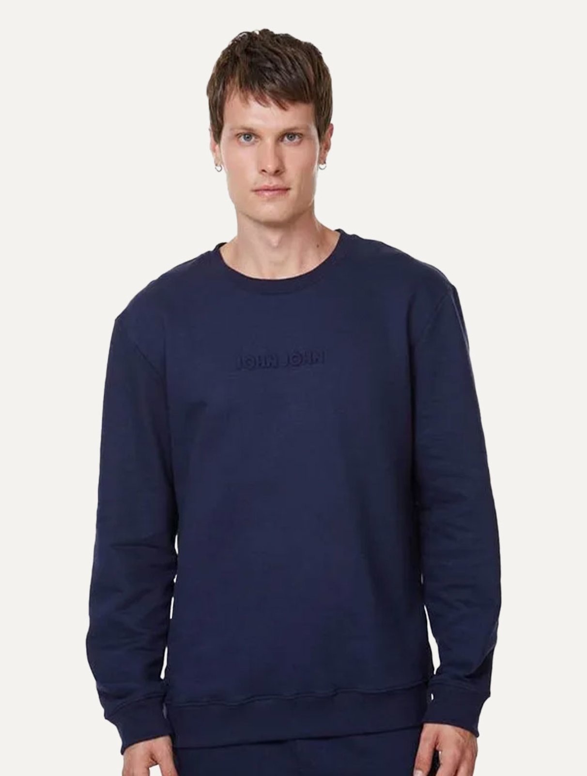Imagem principal Moletom John John Masculino Embossed Logo John John azul marinho