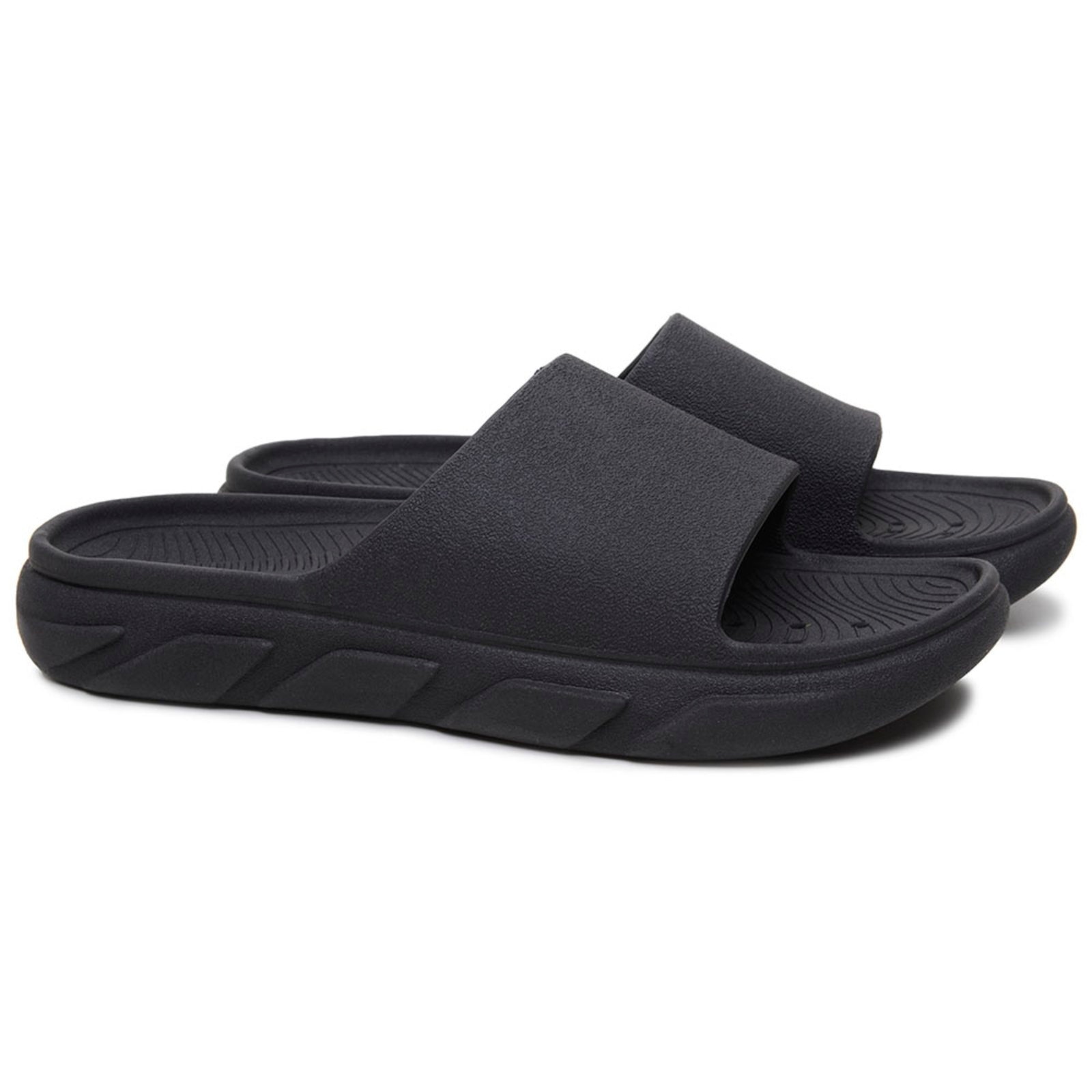 Imagem principal Chinelo Slide Masculino Veritimo Casual Dia a Dia Conforto Antiderrapante Leve Moderno Veritimo preto