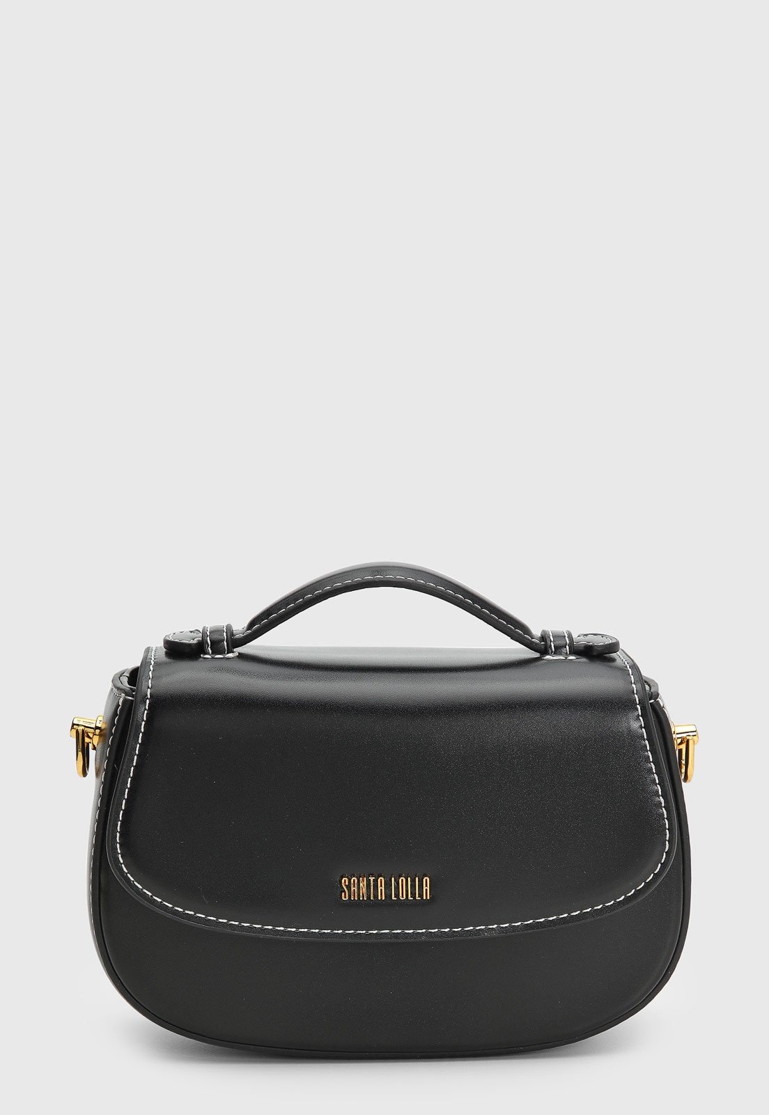 Imagem principal Bolsa Feminina Santa Lolla Média Estruturada Preta Santa Lolla preto
