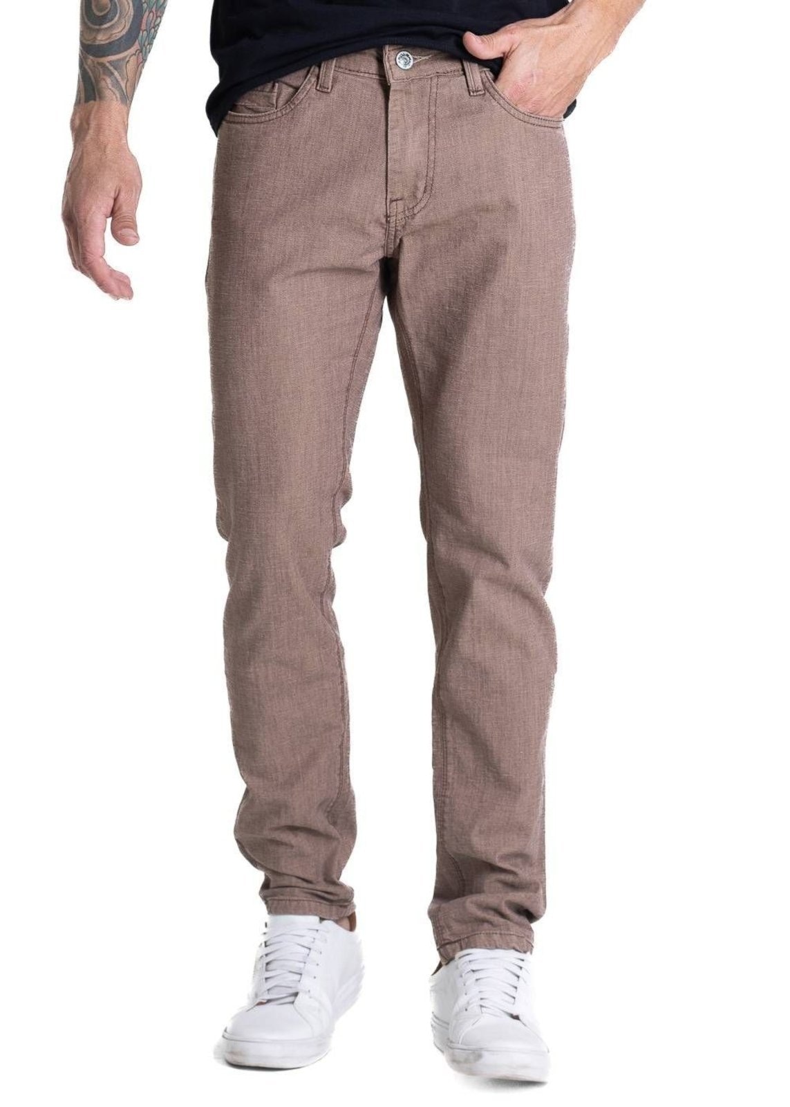 Imagem principal Calça Sarja Sawary Slim - 281626 Sawary marrom