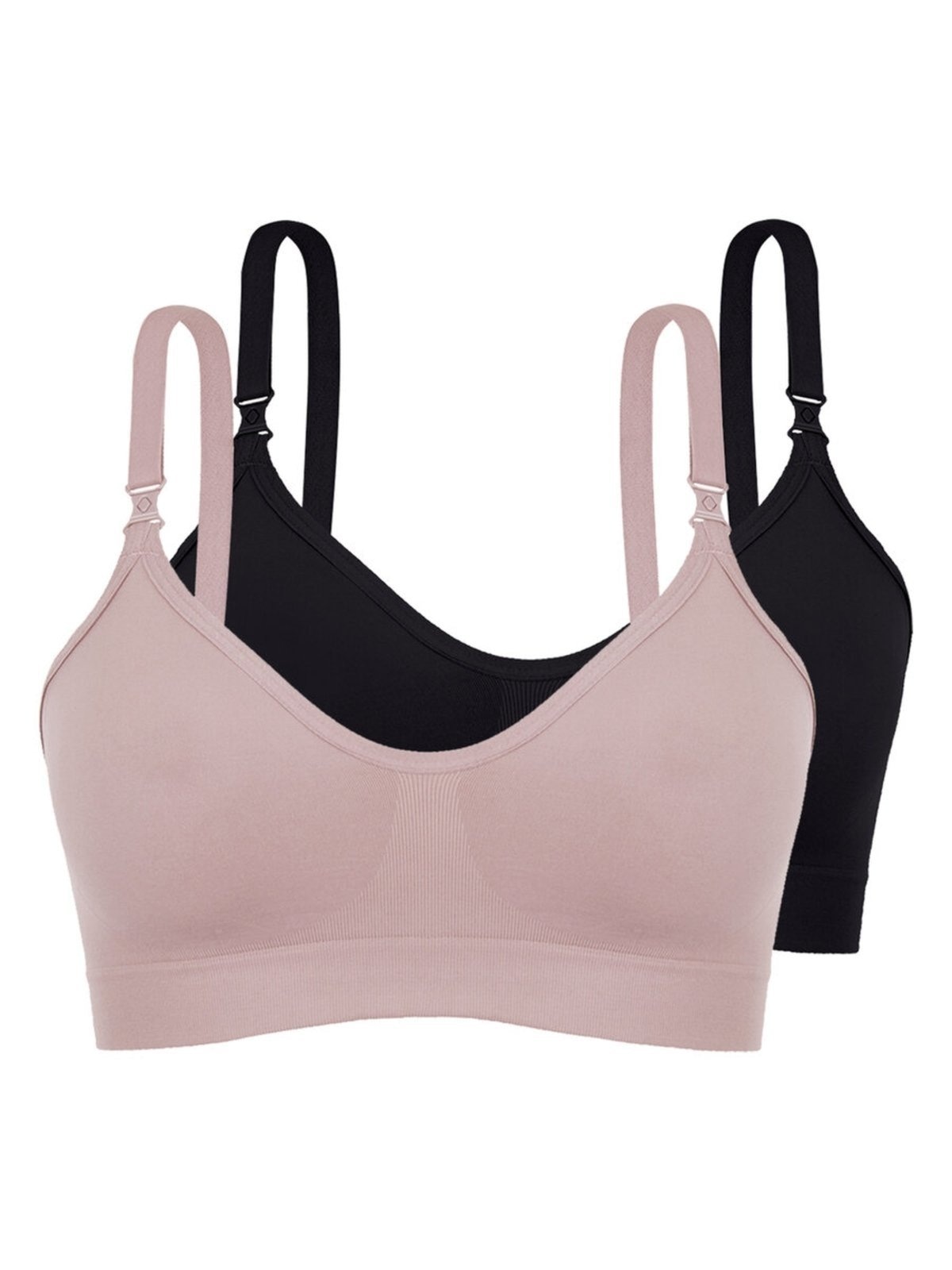 Imagem principal Kit com 2 Sutiã sem Aro e sem Bojo Loba 41028-001 Taça B Lupo preto