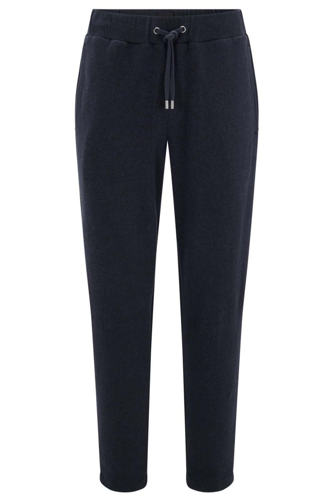 Imagem principal Calça Tracksuit Em Mistura De Algodão Com Logo Boss azul