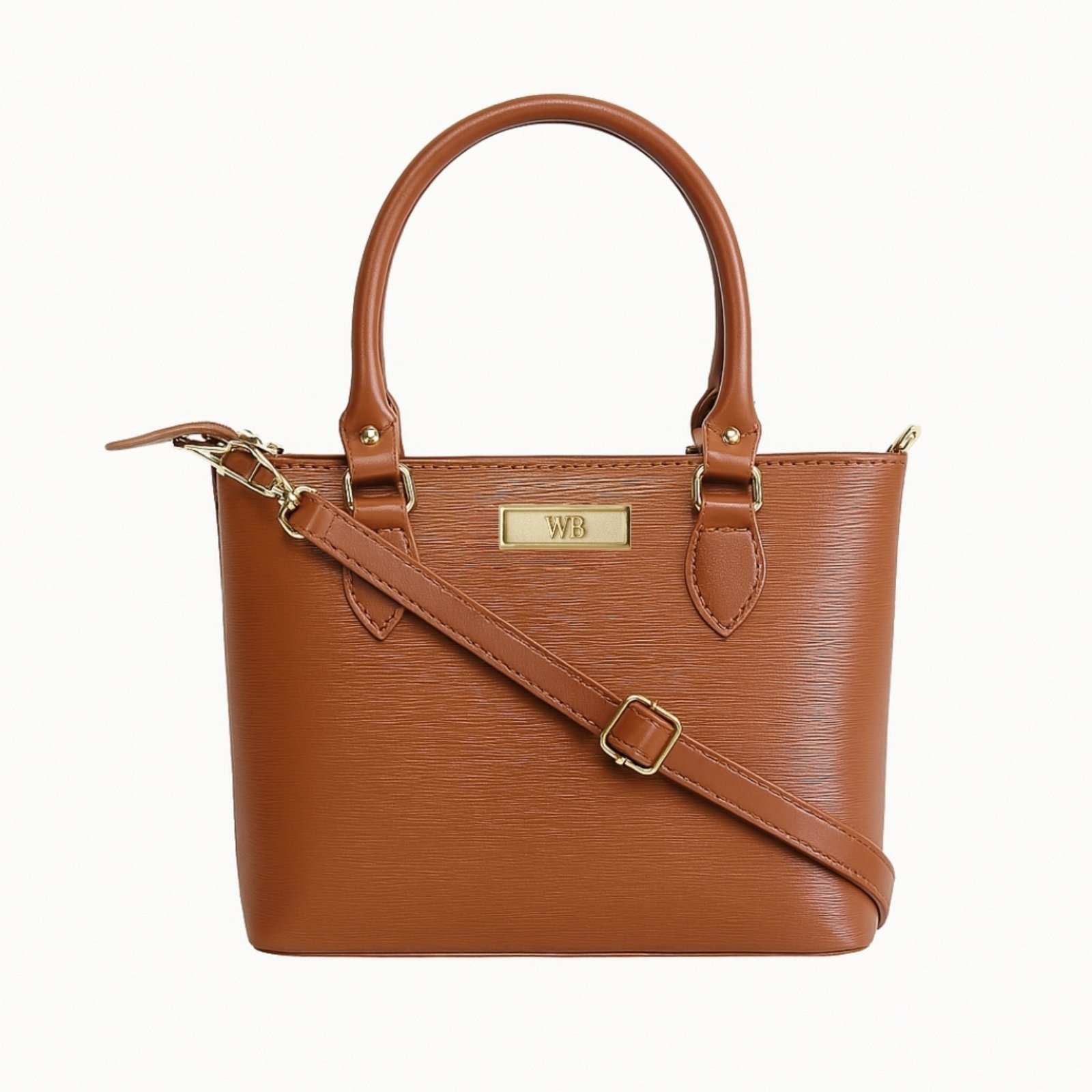 Imagem principal Bolsa Feminina Willibags Elegante Com Divisórias E Alça Transversal - Caramelo WILLIBAGS castanho/marrom