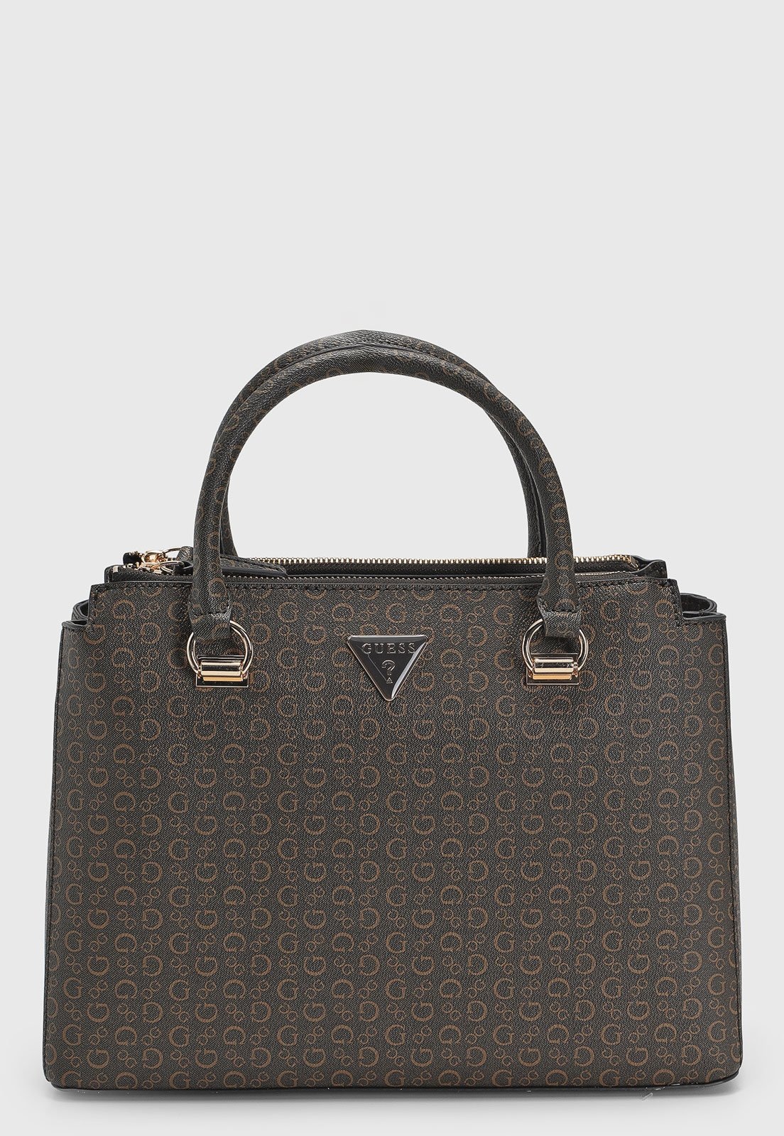 Imagem principal Bolsa Grande Guess Monograma Escuro Guess marrom