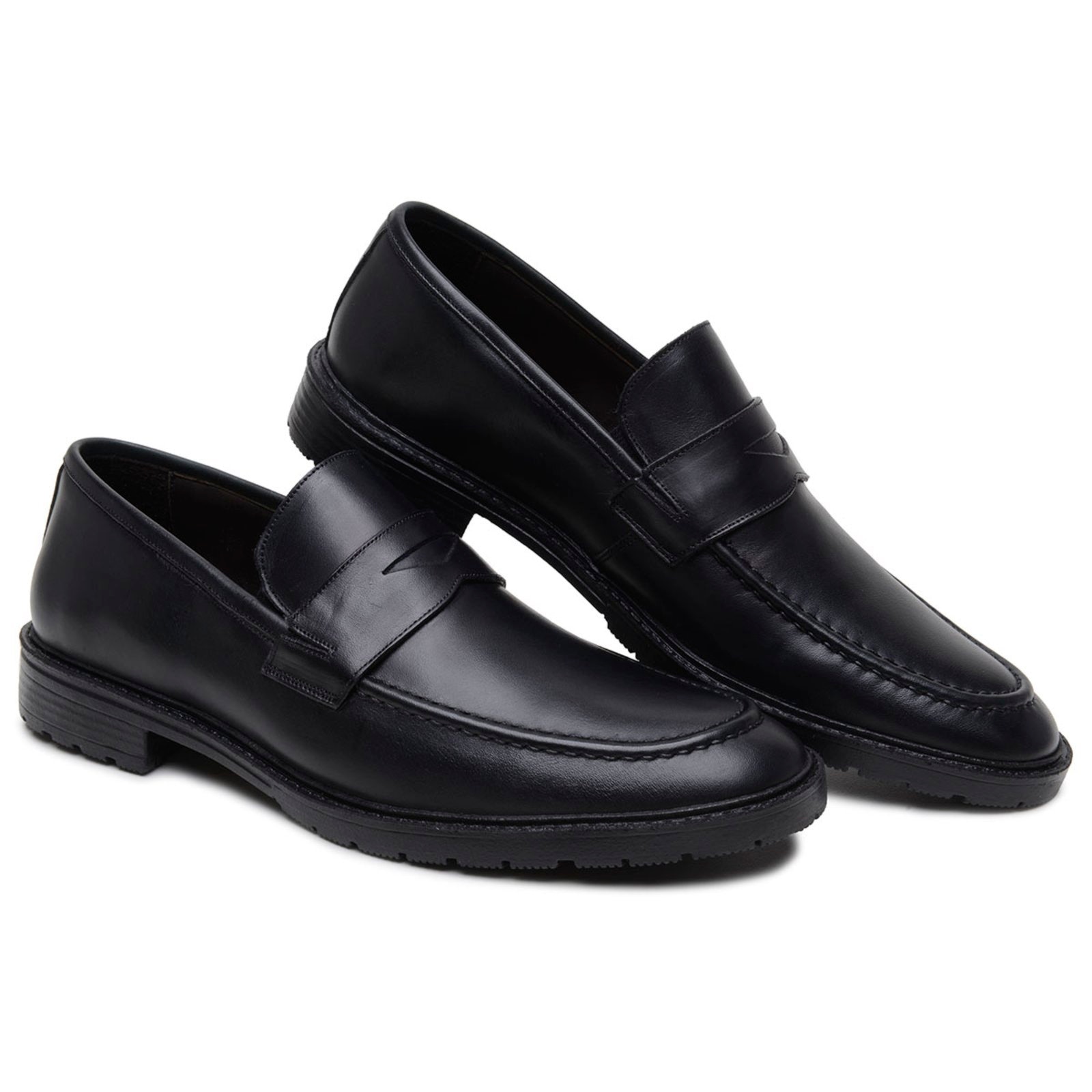 Imagem principal Sapato Mocassim Masculino Anna Andrade Brogue Em Couro Casual Social Esporte Fino Anna Andrade preto