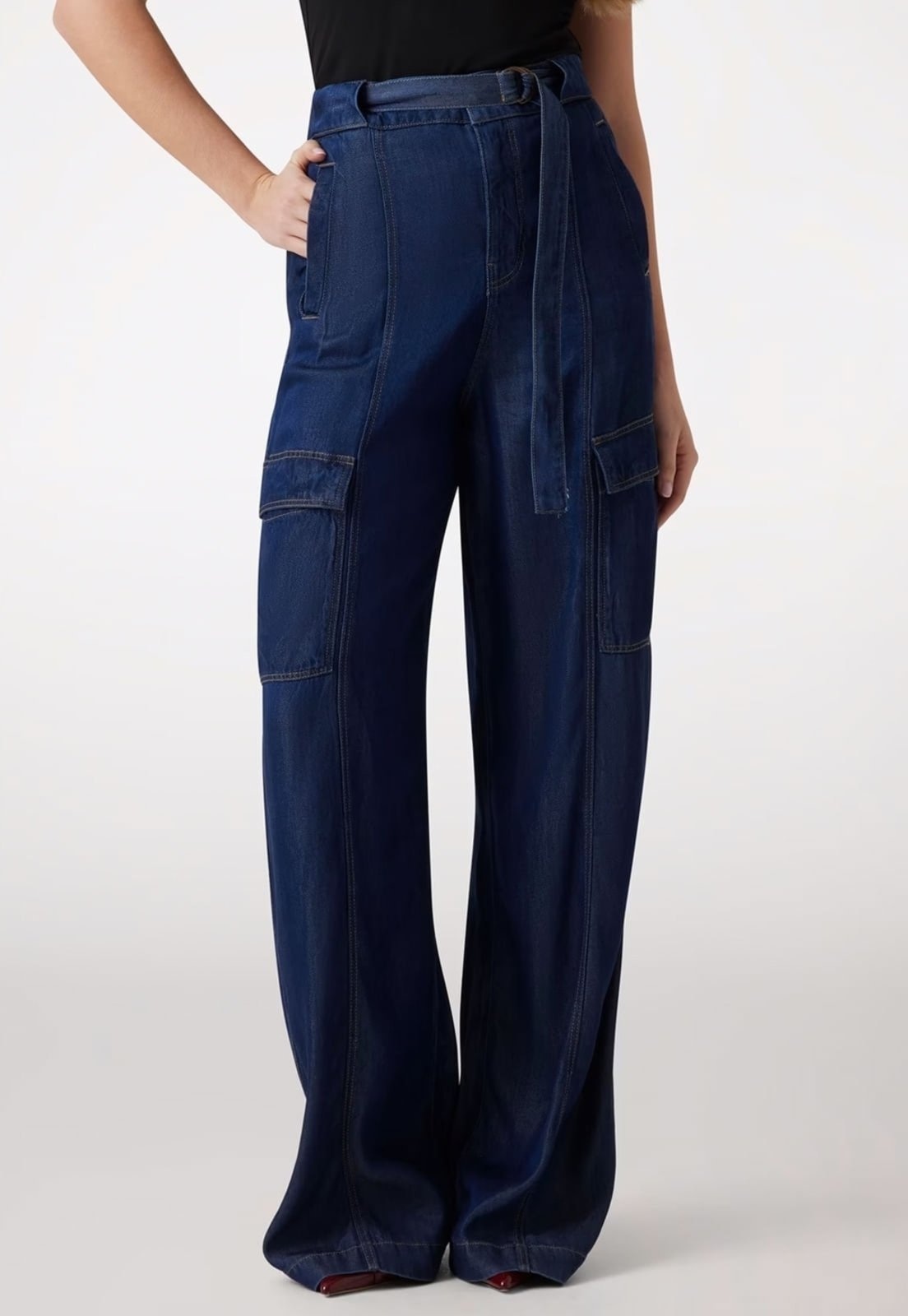 Imagem principal Calça Jeans Guess Cargo Escuro Guess azul