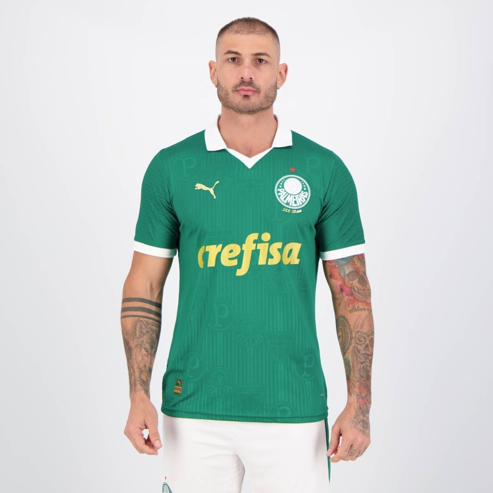Imagem principal Camisa Puma Palmeiras I 2024 Jogador Puma verde