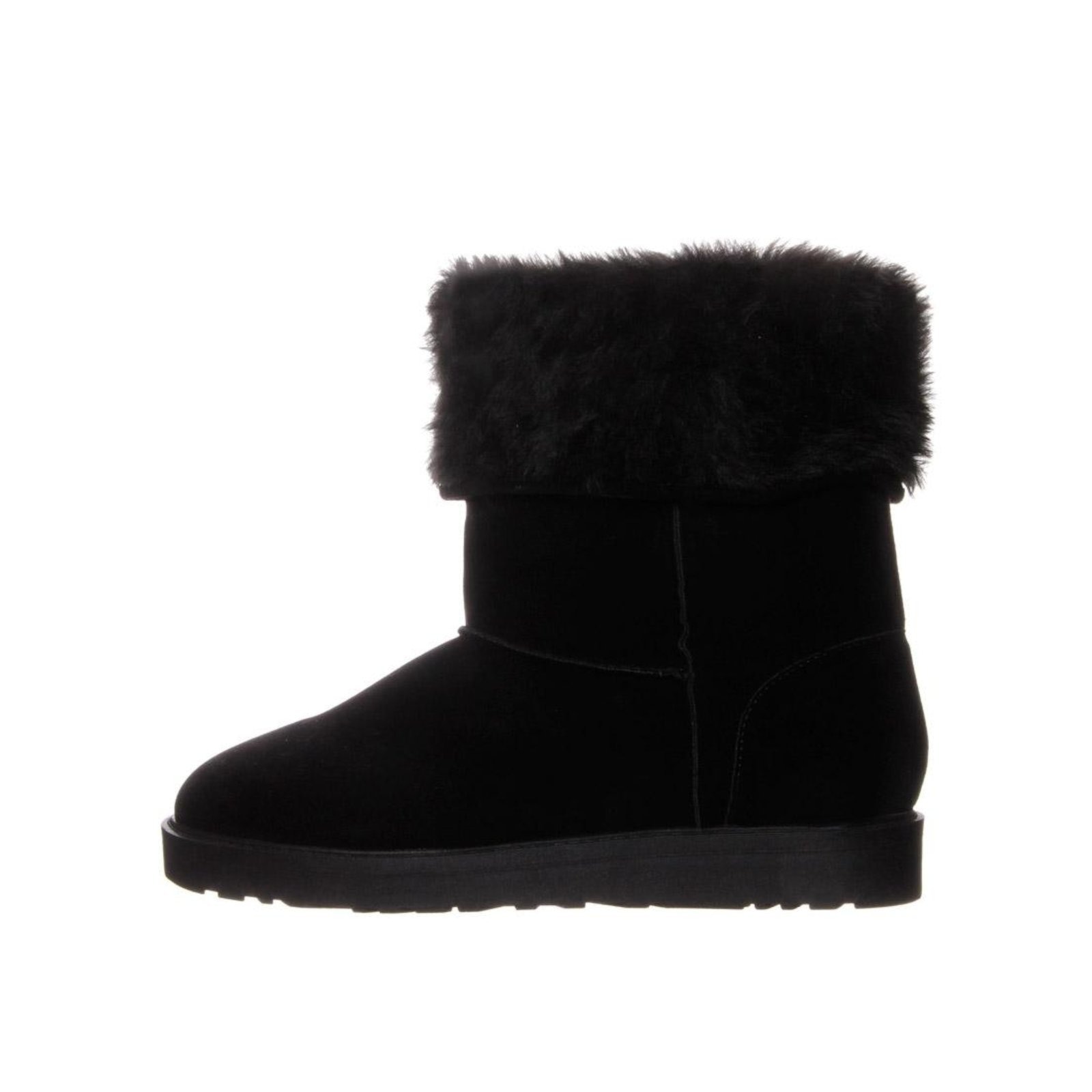 Imagem principal Bota de Pelos Damannu Shoes Preta Forrada Com Pelos Damannu Shoes preto