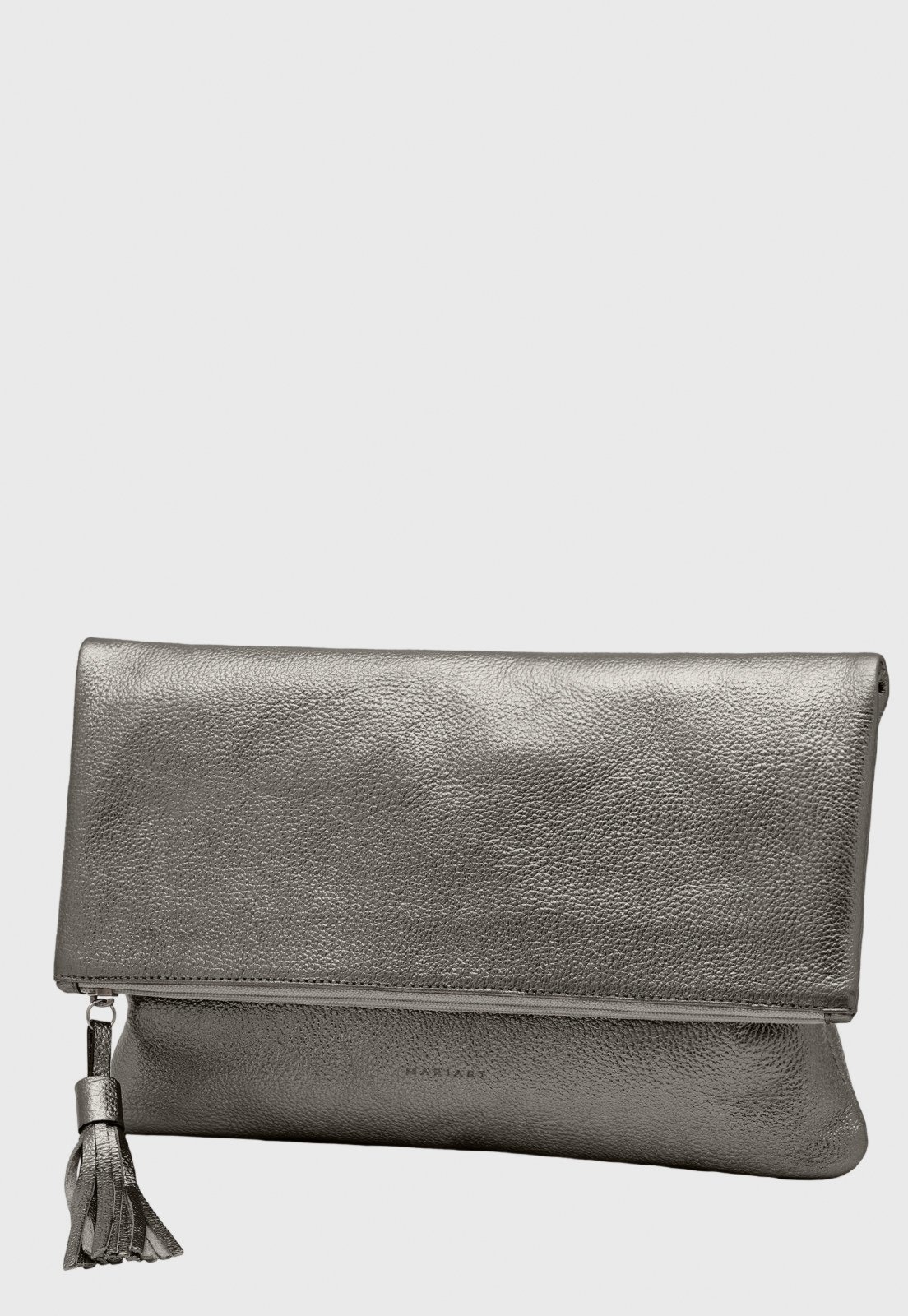 Imagem principal Bolsa Carteira Clutch Couro Mariart Hibisco Onix Mariart prata