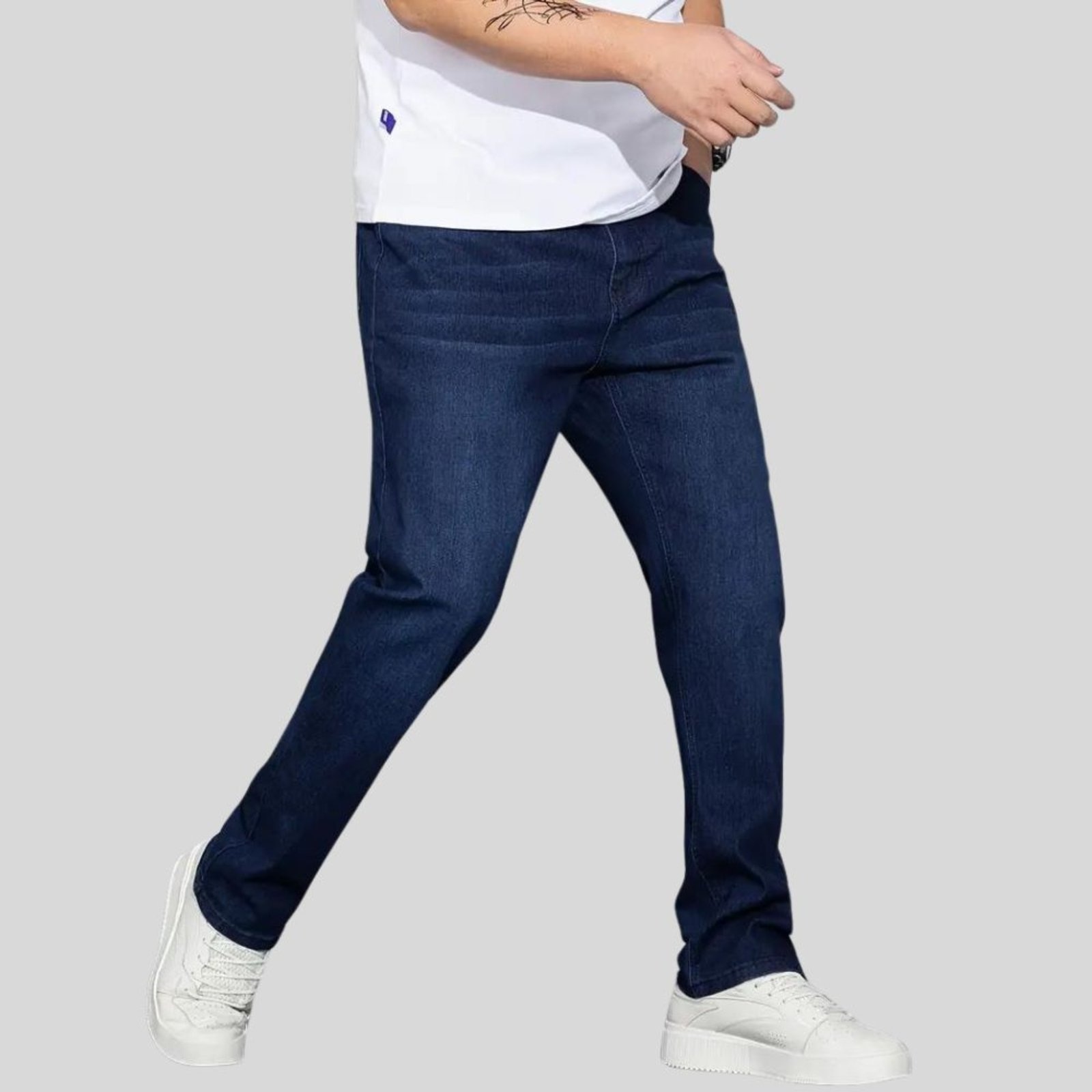 Imagem principal Calça Masculina Lavagem Escuro Skinny com Elastano TEX JEANS jeans
