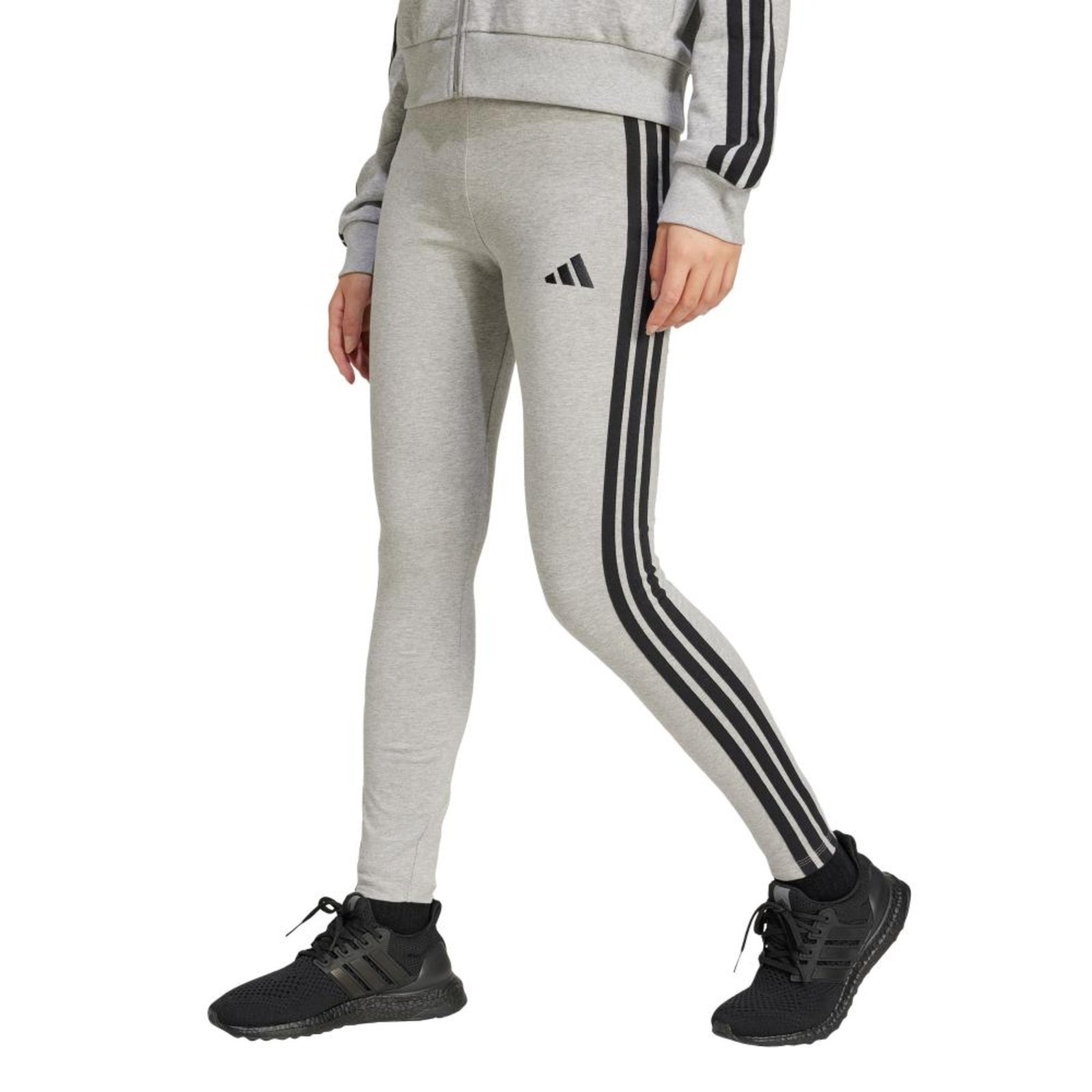 Imagem principal Legging Algodão Essentials 3-Stripes adidas Sportswear adidas Sportswear cinza