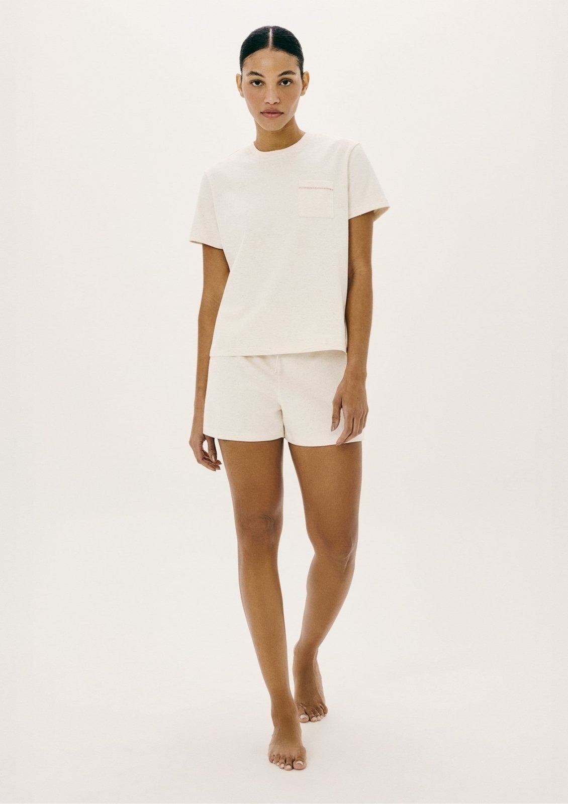 Imagem principal Pijama Curto Feminino Com Linho Hering HERING INTIMATES bege