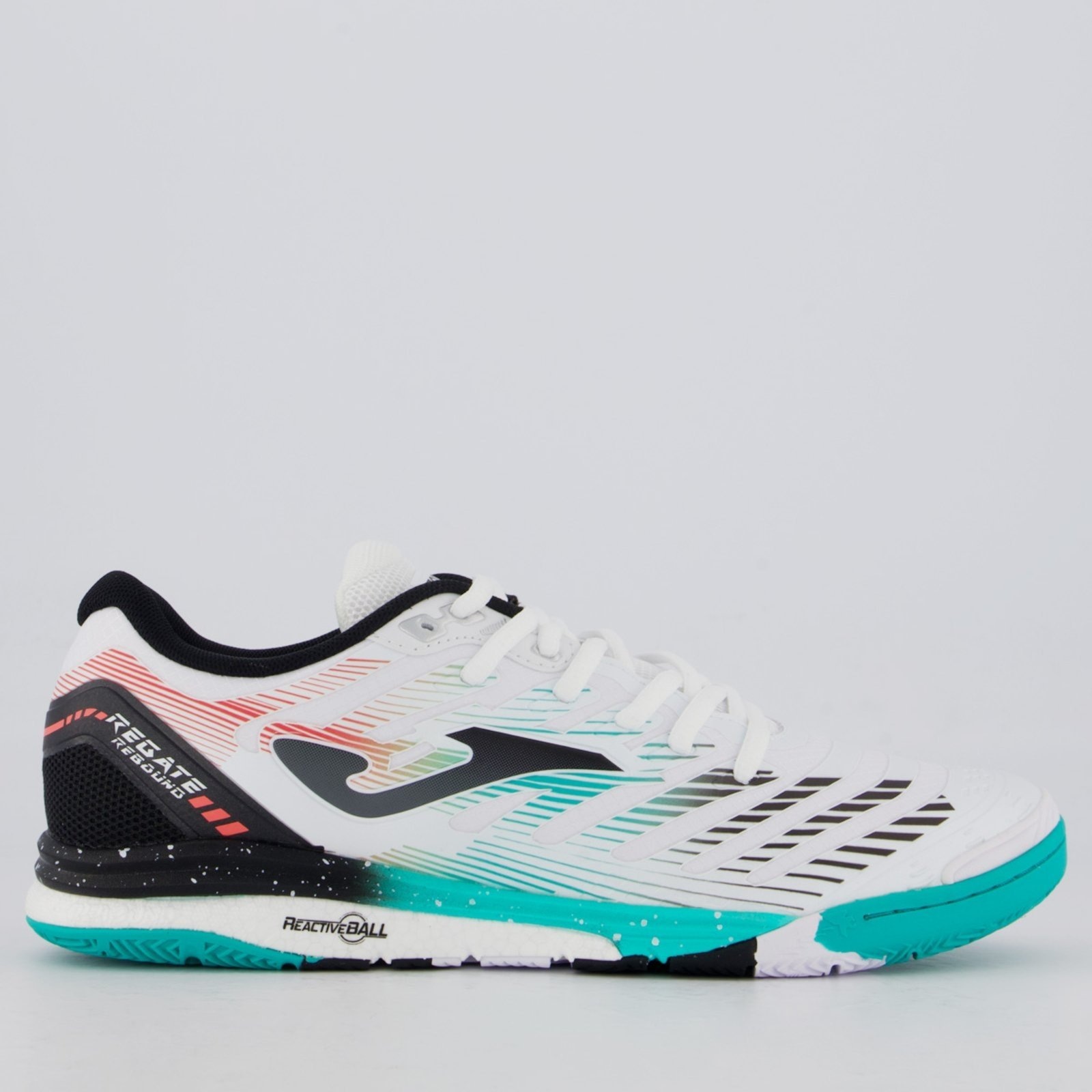 Imagem principal Chuteira Joma Regate Rebound Futsal Branca e Azul Joma branco azul