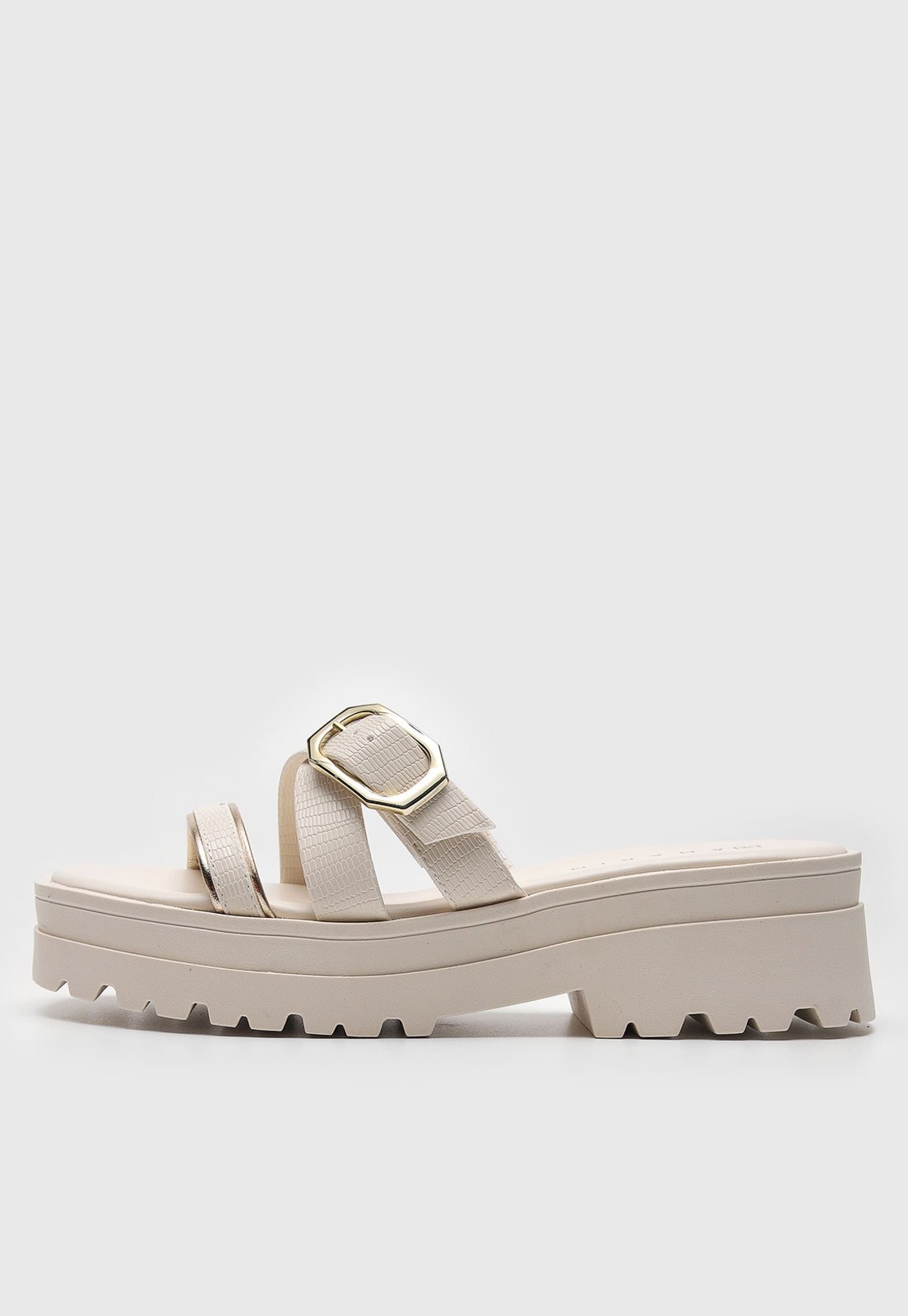 Imagem principal Sandália Ramarim Recorde Matalizado Off-White RAMARIM off-white white