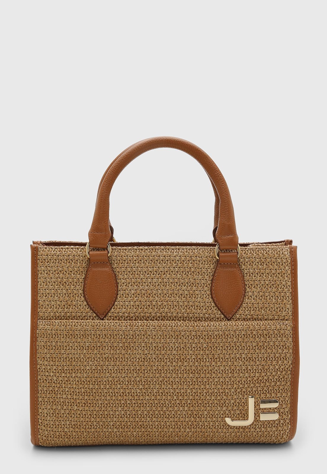 Imagem principal Bolsa Grande Feminina Jorge Bischoff Texturizada Jorge Bischoff caramelo