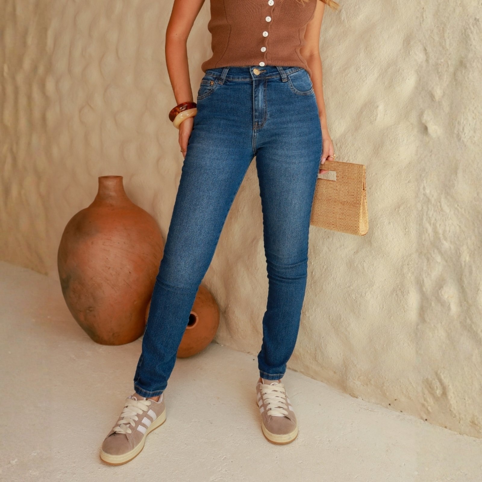 Imagem principal Calça Jeans Skinny Feminino Revanche Oakland Revanche unico