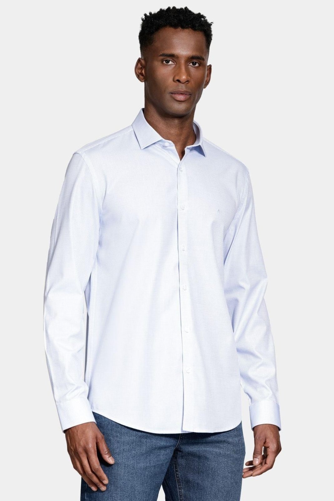 Imagem principal Camisa Aramis Manga Longa Regular Tricoline Algodão Aramis roxo