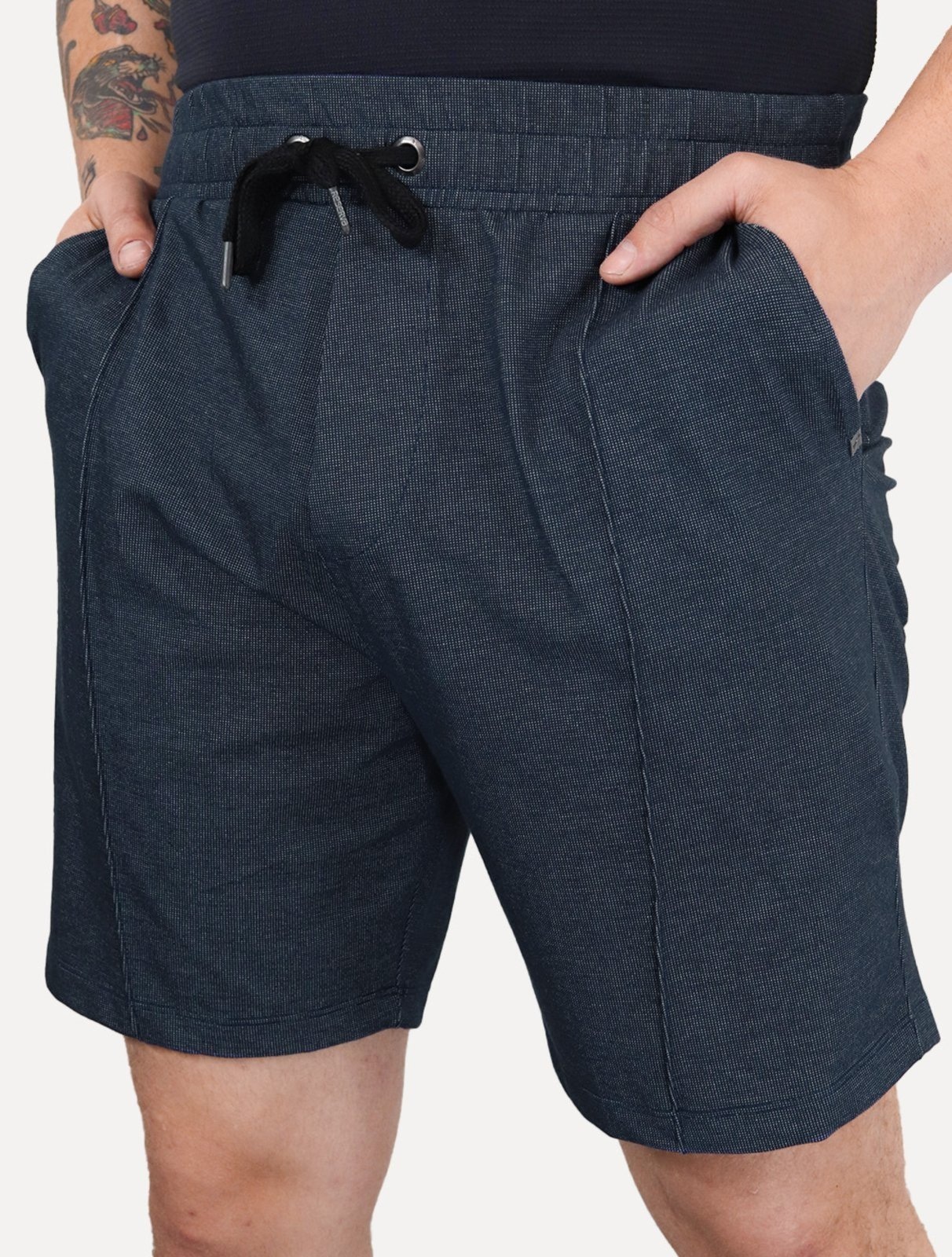 Imagem principal Bermuda Reserva Masculina Piquet Vegas Friso Reserva azul marinho