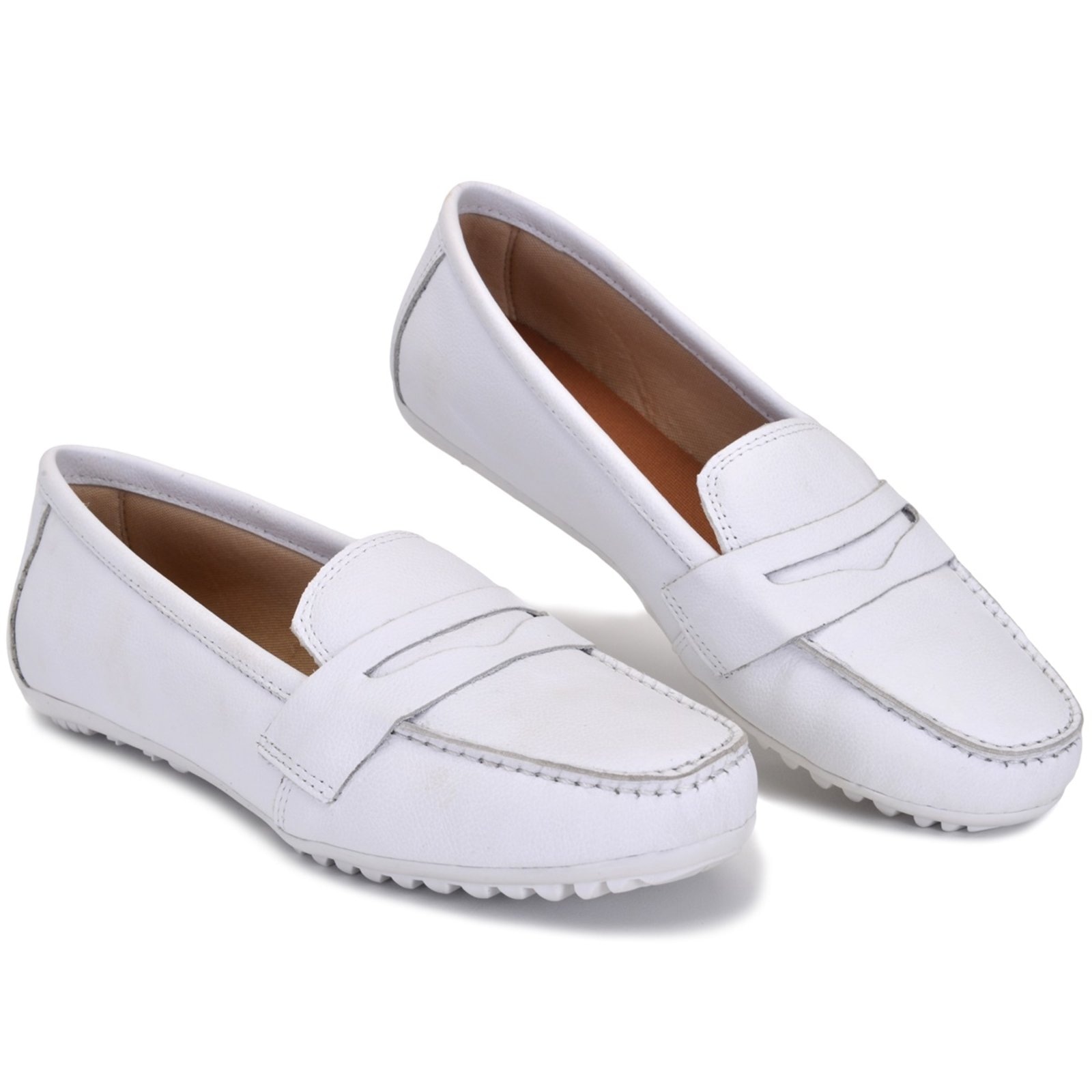 Imagem principal Sapato Mocassim Feminino Confort 514 Footworks branco