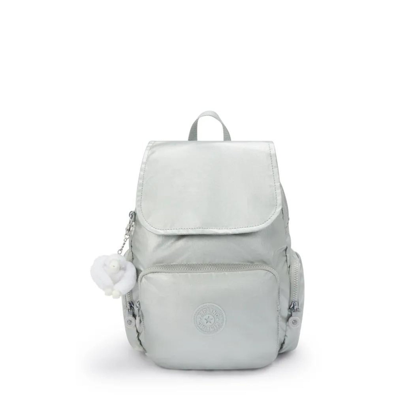 Imagem principal Mochila Kipling City Zip S New Bright Met Kipling cinza