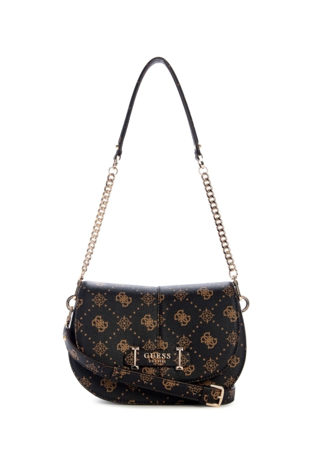 Imagem principal Bolsa Guess Carrie Logo Flap Shoulder Bag Bege Guess amarelo