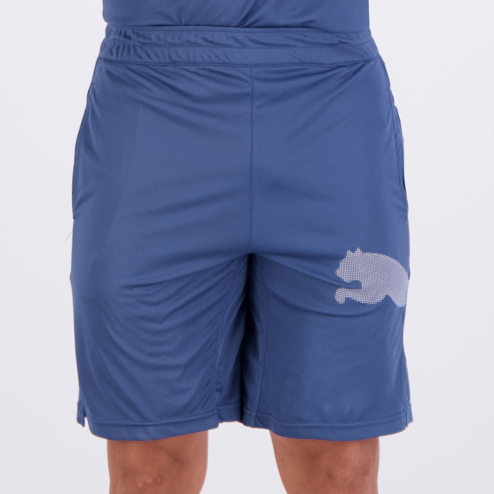 Imagem principal Shorts Puma Tad Big Logo 8 Puma azul