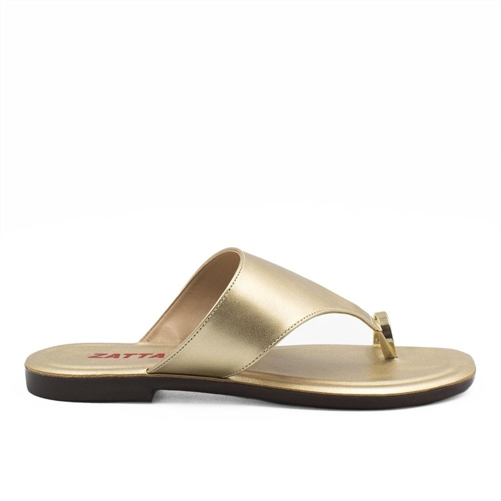 Imagem principal Rasteira Zatta de Dedo Alaide Dourada ZATTA dourado