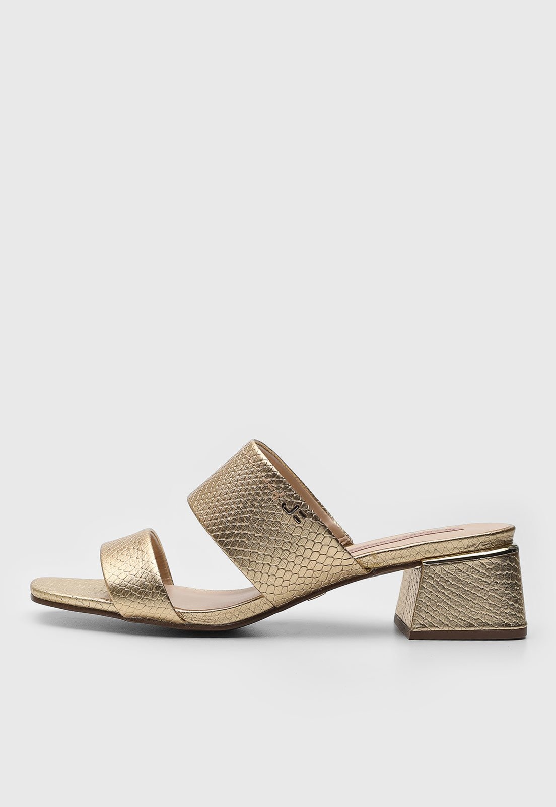 Imagem principal Tamanco Jorge Bischoff de Couro Croco Jorge Bischoff caramelo