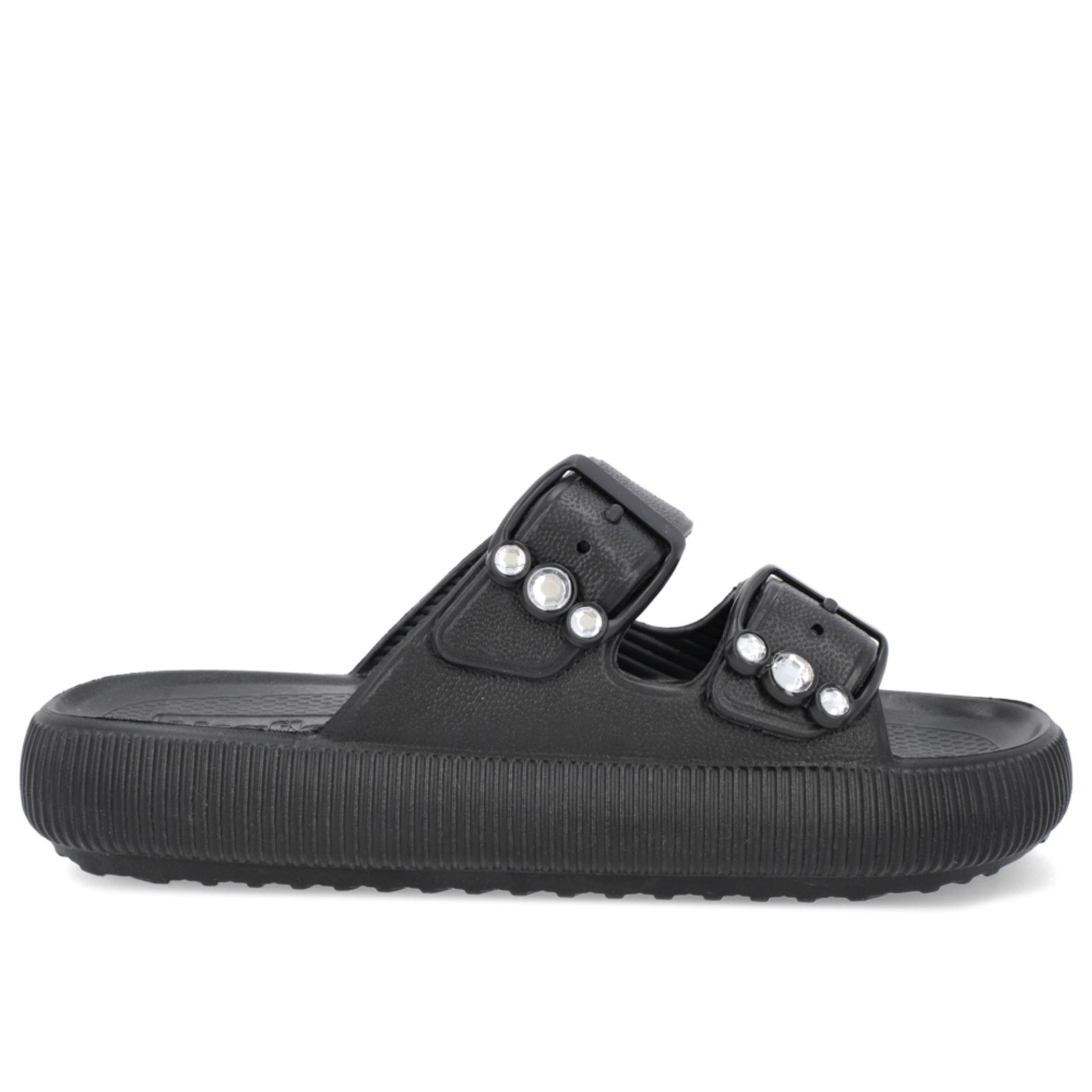 Imagem principal Chinelo Slide Usaflex Poofy Plataforma Feminino 006 Usaflex preto