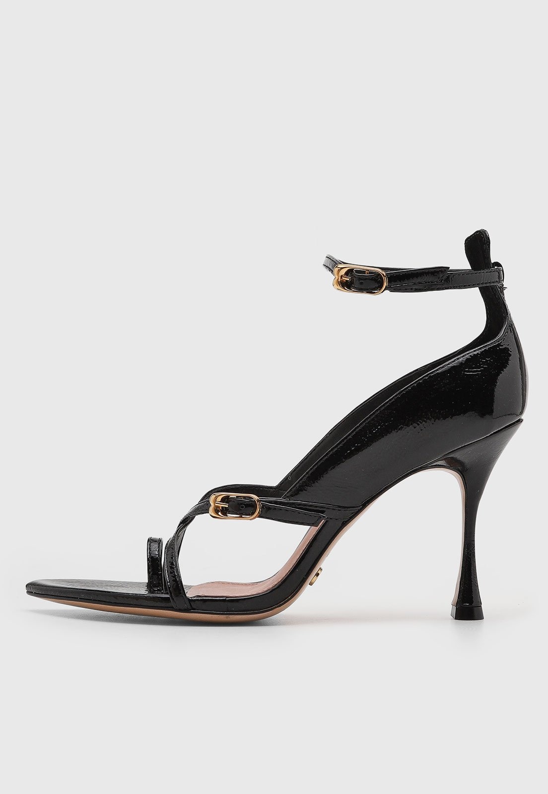 Imagem principal Sandália Feminina Vicenza Salto Fino Preta Vicenza preto